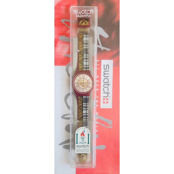 Swatch watch MR. WATSON GR128 1995 Standard Gents New old stock - Picture 2 of 10